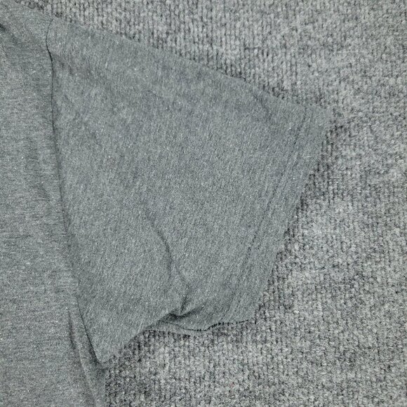 Marvel Shirt Men's Large Gray Iron Man Captain America Logo Graphic Short Sleeve - Picture 4 of 11